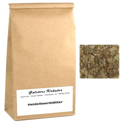 400 g Bilberry Leaf Tea, Blueberry Leaf Tea – Galsters Kräuter