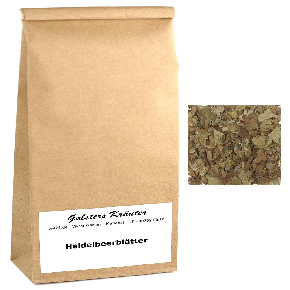 400 g Bilberry Leaf Tea, Blueberry Leaf Tea – Galsters Kräuter