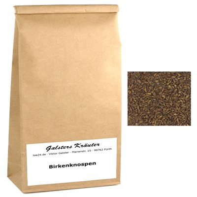 100 g Birch Bud Tea, Whole Birch Buds - Galsters Kräuter