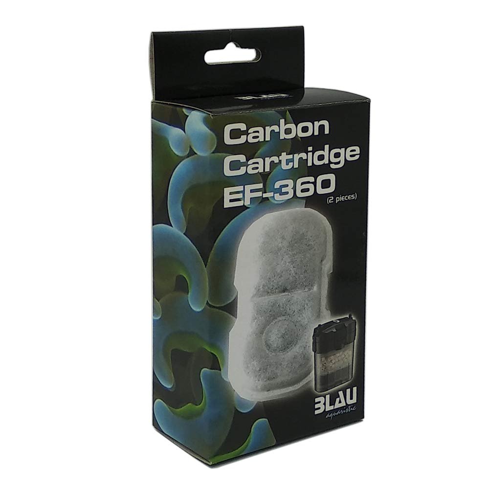 BLAU Aquaristic BA-7700362 Activated Carbon Replacement Pad for EF-360