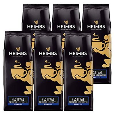 6-Pack Heimbs Festival Coffee, 6 x 250 g, Ground