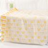 Hayisugal 6-Layer Baby Blanket, 100% Cotton, Gold Crown, 110 x 110 cm view 2