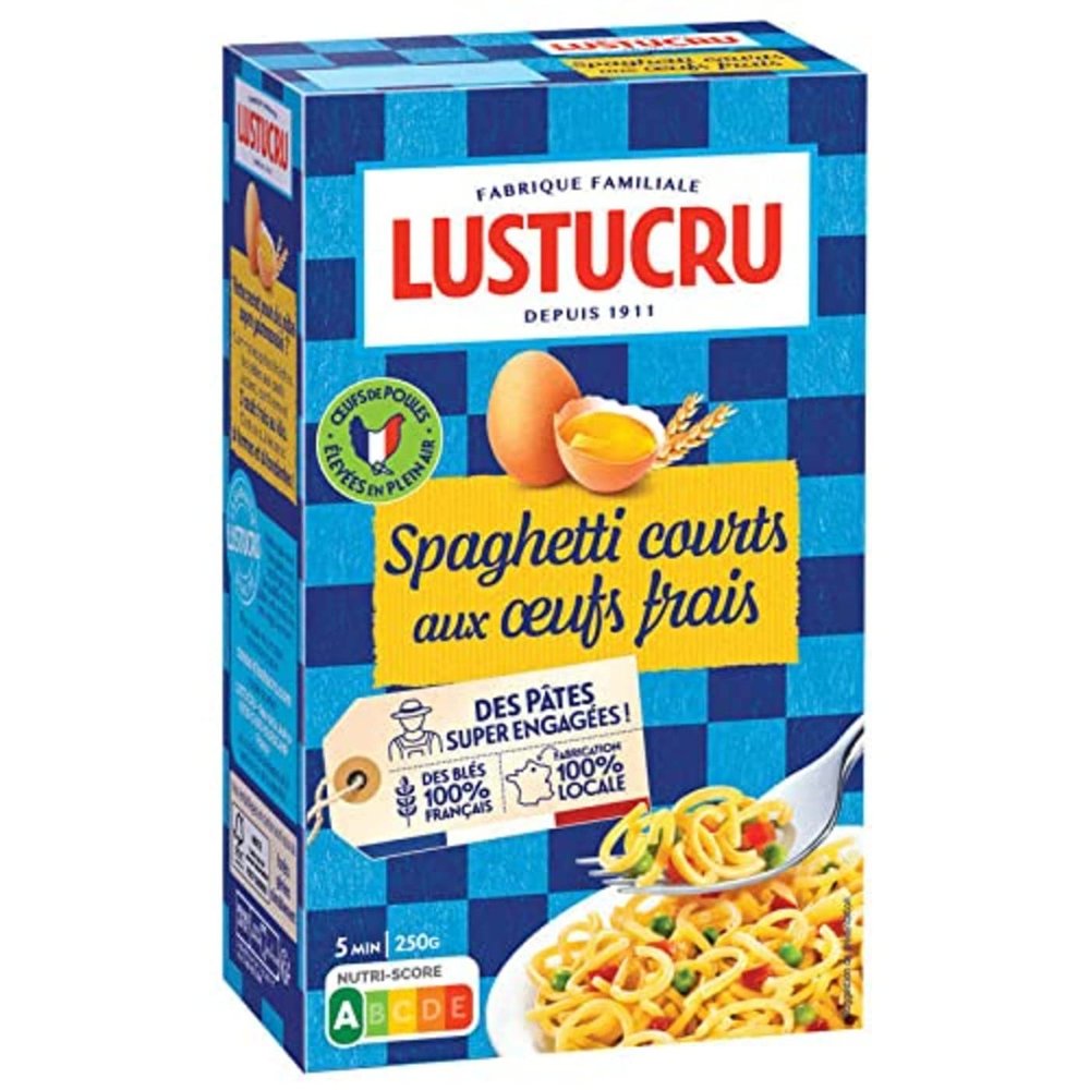 Lustucru Short Spaghetti, 250 g
