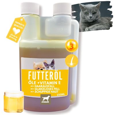 EMMA BARF Omega 3-6-9 Oil for Dogs & Cats, 250 ml