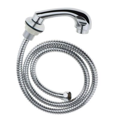 Tubayia Salon Sink Hand Sprayer with Hose, Silver
