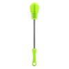 Yosoo Cafopgrill Baby Bottle Brush Cleaner, Multifunctional Silicone Cup and Bottle Brush with Long Handle, Green view 1