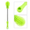 Yosoo Cafopgrill Baby Bottle Brush Cleaner, Multifunctional Silicone Cup and Bottle Brush with Long Handle, Green view 2