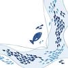 PAPSTAR 87373 50 "ROYAL Collection" Fish Napkins, 1/4 Fold, 40 x 40 cm, 250-Count Carton view 1