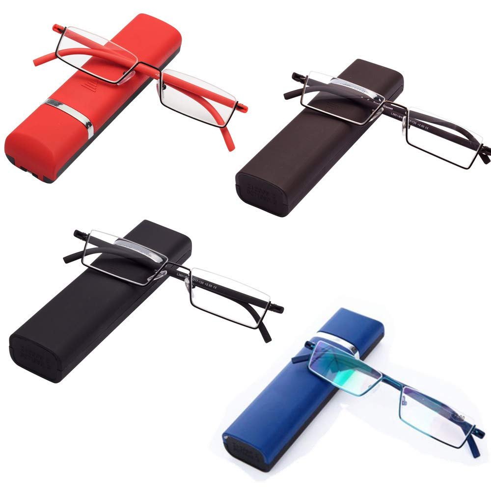 MidoriMori Half-Rim Reading Glasses