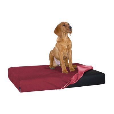 tierlando Quick-Cover Medic Carlos Mattress Protector, XXL 150 x 100 cm, Dark Red
