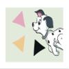Disney Wall Art by Komar | 101 Dalmatians Angles Landscape | Nursery, Baby Room, Decor, Art Print | Approx. 40 x 30 cm (W x H) | Unframed | WB002-40x30 view 1