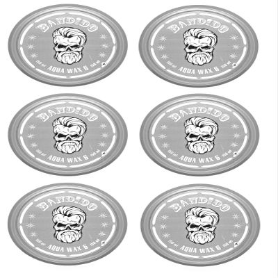 6-Pack Bandido Gray Hair Wax, 150 mL