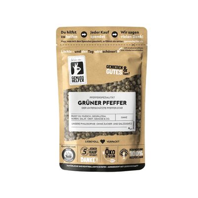 Bremer Gewürzhandel Whole Green Pepper, Fresh Aroma, 75 g