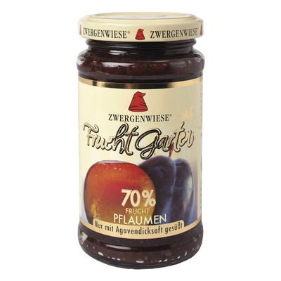 Zwergenwiese FruchtGarten Plum Fruit Spread, 225 g
