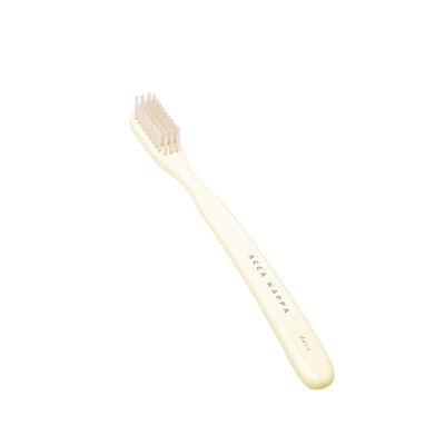 Acca Kappa White Vintage Toothbrush, Pure White Bristles