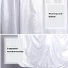 Haircut Cape for Adults and Children, Adjustable Closure, White, 3-Pack view 3