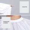Haircut Cape for Adults and Children, Adjustable Closure, White, 3-Pack view 4