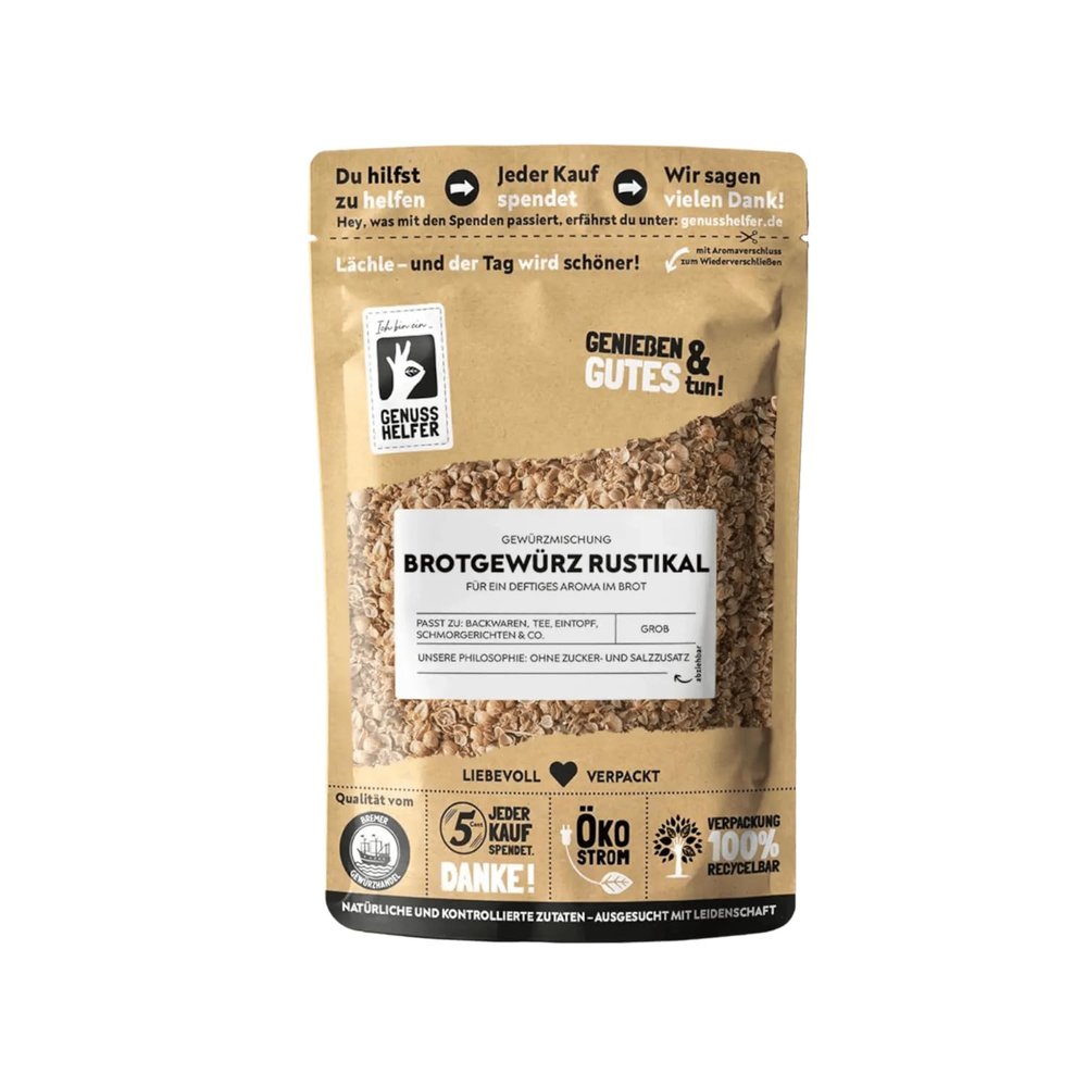 Bremer Gewürzhandel Rustic Bread Spice, Coarsely Ground, 100 g
