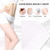 Hair Removal Paper, Professional Leg Fleece Waxing Strip Roll, 100 Waxing Strips, 300 Pieces view 2