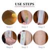 Hair Removal Paper, Professional Leg Fleece Waxing Strip Roll, 100 Waxing Strips, 300 Pieces view 4