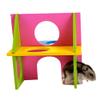 Hamster Gym Wooden Playhouse for Small Pets view 4