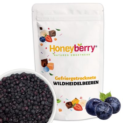 Freeze-Dried Wild Blueberries, 70 g