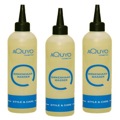 Birch Hair Tonic for Dry Hair and Sensitive Scalp (3-Pack, 3 x 200 ml)