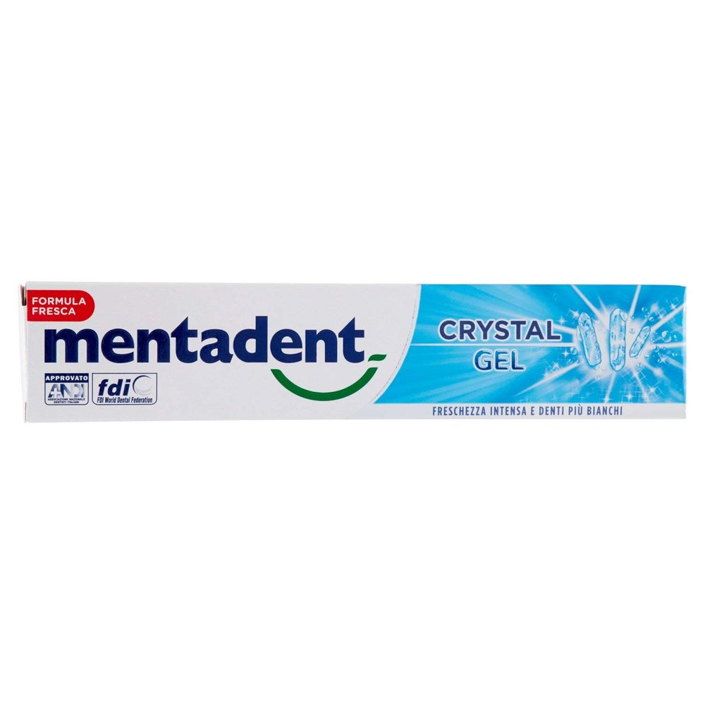 Mentadent White System Crystal Gel, 75 ml