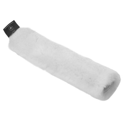 CHRIST Werner Horse Sheepskin Noseband Cover, White, One Size (28 cm)