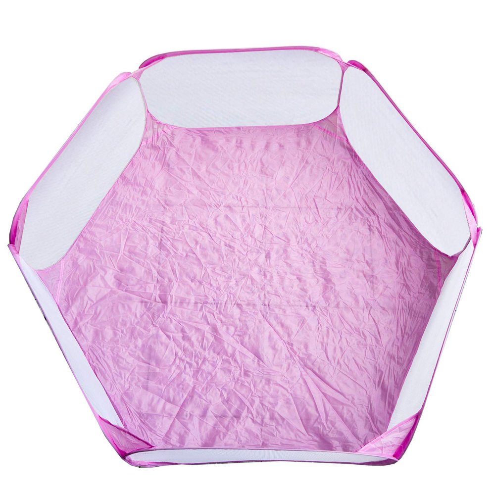 Portable Small Animal Playpen, Breathable Pop-Up Fence, Foldable, for Guinea Pigs, Rabbits, Hamsters, Chinchillas and Hedgehogs
