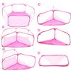 Portable Small Animal Playpen, Breathable Pop-Up Fence, Foldable, for Guinea Pigs, Rabbits, Hamsters, Chinchillas and Hedgehogs view 4