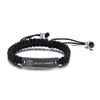 XUANPAI BLOOD THINNER Handmade Braided Rope Adjustable Medical Alert ID Bracelet for Adults & Children view 1