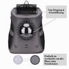 Lollimeow Large Pet Backpack, Airline Approved, Gray view 3
