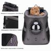Lollimeow Large Pet Backpack, Airline Approved, Gray view 4