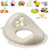 2-Pack Anti-Slip Toilet Trainer Seats, Light Gray Mix for Girls view 1