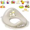 2-Pack Anti-Slip Toilet Trainer Seats, Light Gray Mix for Girls view 3