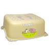 Bieco Anti-Slip Step Stool/Child Seat, Beige/Cream, Zebra & Hippo, Up to 100 kg view 3