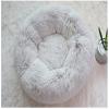 KongEU Soft Plush Cozy Dog and Cat Bed, Washable Cave Bed, Khaki, XS 40 cm view 2