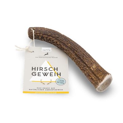 naftie Whole Deer Antler XL for Very Large Dogs