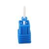 FILFEEL Ceramic Nail Drill Bit, Cylinder-Shaped, with Display Base, White 01# view 4