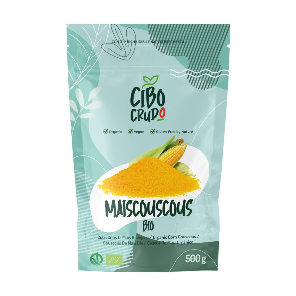 Organic Corn Couscous, Gluten-Free, 500 g