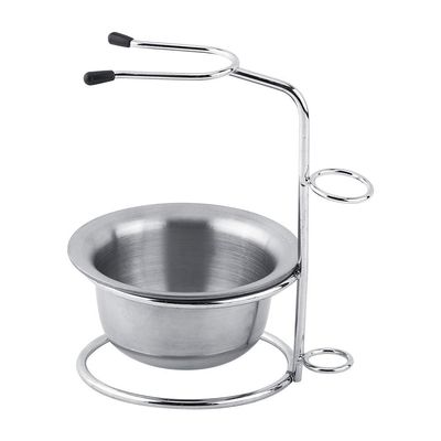 DEWIN Men's Shaving Bowl Set with Stainless Steel Stand