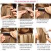 RemeeHi Hair Extensions, 18 Inch, 60 g, 1B Natural Black, 1 Pack view 4