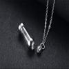 Mealguet Stainless Steel and Glass Urn Pendant view 3
