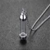 Mealguet Stainless Steel and Glass Urn Pendant view 4