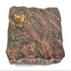 Wilhelmy Grabmale Pure Grave Marker 40 x 30 x 5 cm Himalaya Granite, Polished, with Engraving and Bronze Dove Ornament view 1