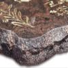 Wilhelmy Grabmale Pure Grave Marker 40 x 30 x 5 cm Himalaya Granite, Polished, with Engraving and Bronze Dove Ornament view 4