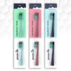 Playbrush Smart One Replacement Brush Heads with InterDent+ Indicator Bristles, 2 Count, Coral view 4