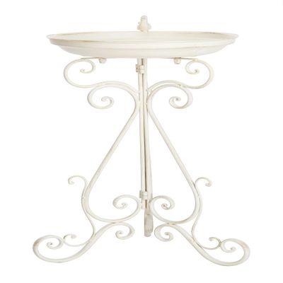 SAFAVIEH Birdbath - Elegant, Pearl White