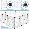 Work-It! Foldable Metal Pet Playpen for Small Animals, 12 Configurable Panels view 4